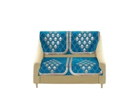 MORADO 7 Seater Sofa Cover Sofa Panel Premium Quality, Chenille for Ultimate Protection and Style Durable, 3+2+2 Settee Slipcover in Aqua, - Aqua