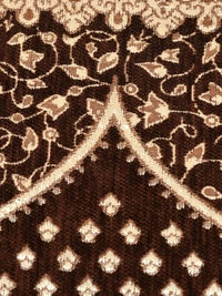 MORADO 5 Seater Sofa Cover Sofa Panel Premium Quality, Chenille for Ultimate Protection and Style Durable, 3+1+1 Settee Slipcover in Coffie - Coffie