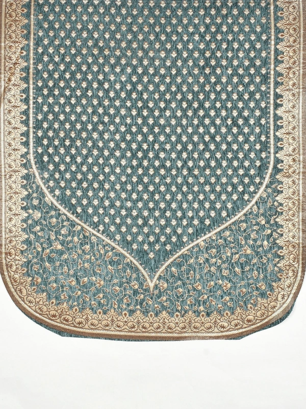 MORADO 5 Seater Sofa Cover Sofa Panel Premium Quality, Chenille for Ultimate Protection and Style Durable, 3+1+1 Settee Slipcover in Sea Green, - Sea Green