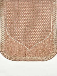 MORADO 5 Seater Sofa Cover Sofa Panel Premium Quality, Chenille for Ultimate Protection and Style Durable, 3+1+1 Settee Slipcover in Peach. - Peach