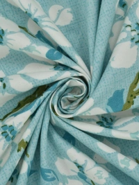 MORADO Glace Cotton 5 Pcs Bedding Set with Net Lace | Queen Size Double Bedsheet with 2 Pillow Covers and 2 Filled Breakfast Pillows - 90x100 Inches, Blue - 90x100 Inches, Blue