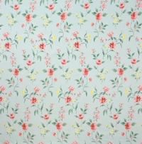 MORADO Glace Cotton King Size Bedsheet with 2 Pillow Covers with Frill (108x108, Inches) - 108x108 Inches, Blue