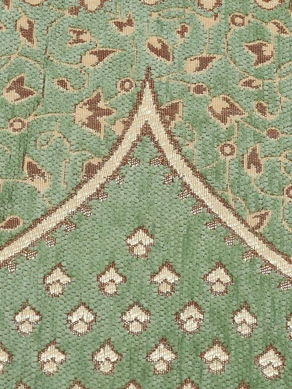 MORADO 5 Seater Sofa Cover Sofa Panel Premium Quality, Chenille for Ultimate Protection and Style Durable, 3+1+1 Settee Slipcover in Light Green - Green