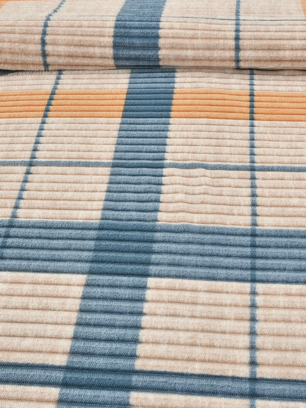 MORADO 190 GSM Flannel Super Soft Warm Double Bed Quilt Cover/Duvet Cover/Rajai Cover/Blanket Cover for Winters with Zipper -90x100 Inches, Mustard - 90x100 Inches, Mustard