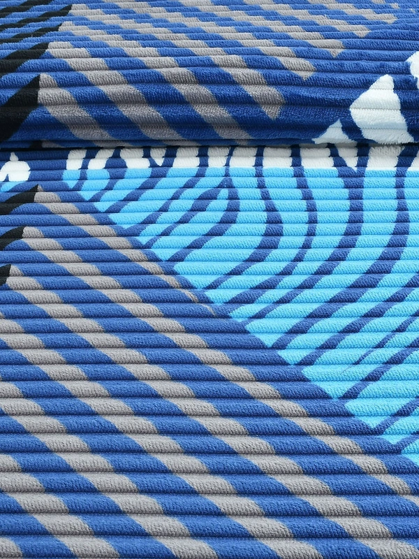 MORADO 190 GSM Flannel Super Soft Warm Double Bed Quilt Cover/Duvet Cover/Rajai Cover/Blanket Cover for Winters with Zipper -90x100 Inches, Blue - 90x100 Inches, Navy blue