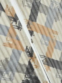 MORADO 190 GSM Flannel Super Soft Warm Double Bed Quilt Cover/Duvet Cover/Rajai Cover/Blanket Cover for Winters with Zipper -90x100 Inches, Off White - 90x100 Inches, Off White