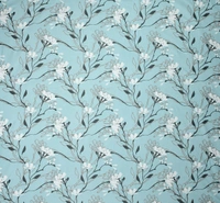 MORADO Premium Glace Cotton King Size Double Bedsheet With 2 King Size Pillow Covers (108x108 Inches) - 108x108 Inches, Sky Blue