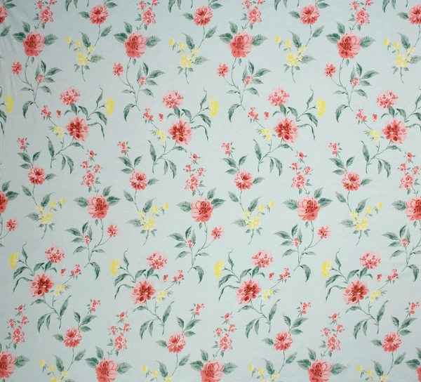 MORADO Premium Glace Cotton King Size Double Bedsheet With 2 King Size Pillow Covers (108x108 Inches) - 108x108 Inches, Multi