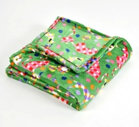 MORADO 190 GSM Flannel Super Soft Warm Single Blanket for Winters - 60x90 Inches, Green - 60x90 Inches, Green