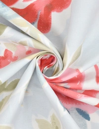 MORADO Glace Cotton King Size Bedsheet with 2 Pillow Covers with Frill (108x108, Inches) - 108x108 Inches, Light Blue