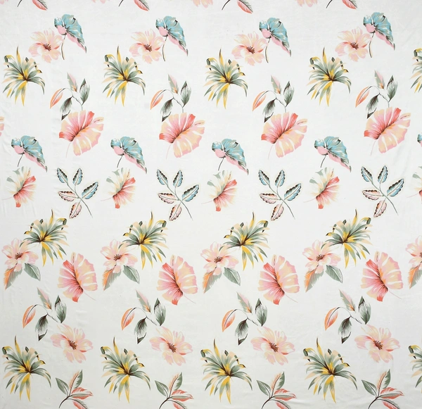 MORADO Glace Cotton King Size Bedsheet with 2 Pillow Covers with Frill (108x108, Inches) - 108x108 Inches, Pink