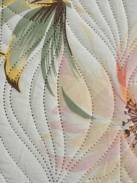 MORADO Glace Cotton Luxury Ultrasonic Printed Lightweight All Season Bedspreads/Quilted Bed Cover With 2 King Size Pillow Covers - (90x100 inches - Pink Lupin) - 90x100 Inches, Pink