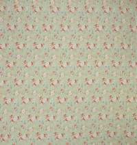 MORADO Glace Cotton 5 Pcs Frill Bedding Set | Double Bed Size Bedsheet with 2 Pillow Covers and 2 Filled Cushions (108x108 Inches - light pastel green. - 108x108 Inches, light pastel green