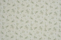 MORADO Glace Cotton King Size Bedsheet with 2 Pillow Covers with Frill (108x108, Inches) - 108x108 Inches, Cream