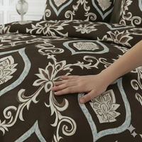 Morado MORADO 190 GSM Flannel Super Soft Warm Single Blanket for Winters - 60x90 Inches, Brown Leaves - Brown Leaves