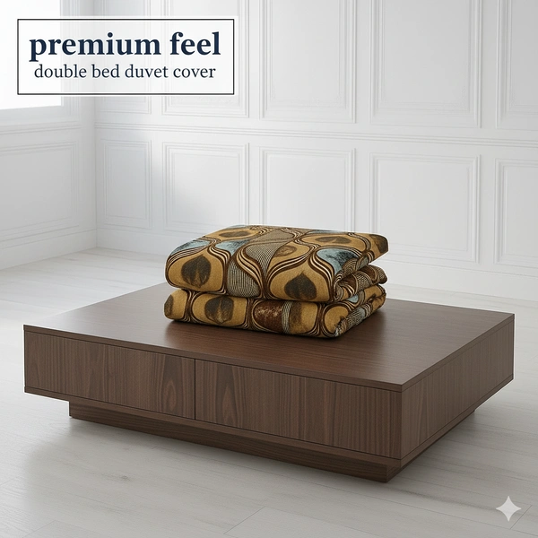 Morado MORADO 190 GSM Flannel Super Soft Warm Double Blanket for Winters - 90x90 Inches, Grey Beige Circles - Grey Beige circle