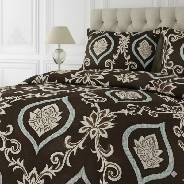 Morado MORADO 190 GSM Flannel Super Soft Warm Single Blanket for Winters - 60x90 Inches, Brown Leaves - Brown Leaves