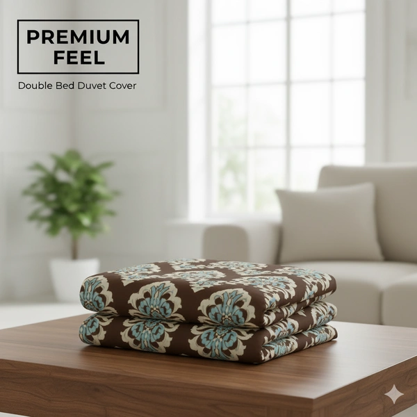 Morado MORADO 190 GSM Flannel Super Soft Warm Single Blanket for Winters - 60x90 Inches, Brown Leaves - Brown Leaves