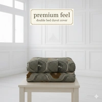 Morado MORADO 190 GSM Flannel Super Soft Warm Double Blanket for Winters - 90x90 Inches, Grey Brown Circle - Gray Brown Circle