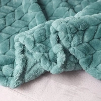 Morado MORADO 190 GSM Flannel Super Soft Warm Single Blanket for Winters - 60x90 Inches, Sea Green - 60x90inches, Asparagus