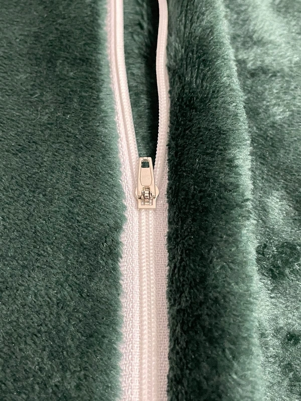 MORADO 190 GSM Flannel Super Soft Warm Single Bed Quilt Cover/Duvet Cover/Rajai Cover/Blanket Cover for Winters with Zipper - 60x90 Inches, Olive - 60x90 Inches, Olive Green