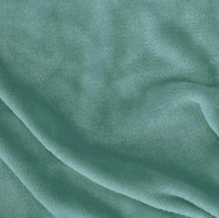MORADO 190 GSM Flannel Super Soft Warm Double Bed Quilt Cover/Duvet Cover/Rajai Cover/Blanket Cover for Winters with Zipper -90x100 Inches, Sea Green - 90x100 Inches, Sea Green
