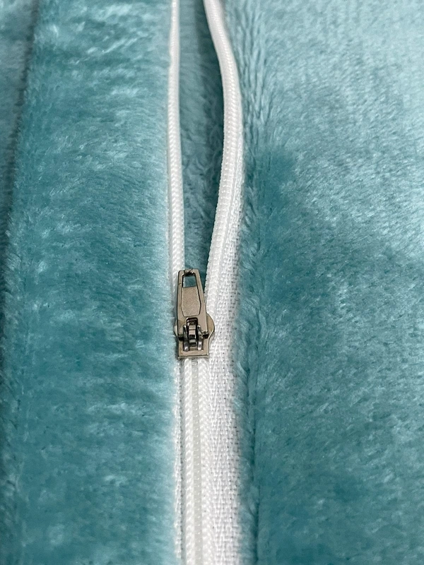 MORADO 190 GSM Flannel Super Soft Warm Double Bed Quilt Cover/Duvet Cover/Rajai Cover/Blanket Cover for Winters with Zipper -90x100 Inches, Sea Green - 90x100 Inches, Sea Green