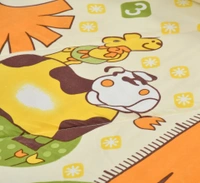 MORADO Glace Cotton Printed Reversible 150 GSM AC Comforter/Quilt/Blanket for Single Bed (60x90 Inches) Lemon Yellow - 90x100 Inches, Lemon Yellow