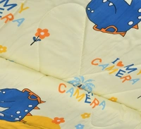 MORADO Glace Cotton Printed Reversible 150 GSM AC Comforter/Quilt/Blanket for Single Bed (60x90 Inches) Lemon Yellow - 90x100 Inches, Lemon Yellow