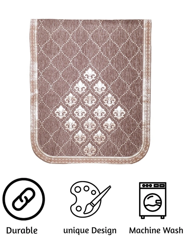 MORADO 7 Seater Sofa Cover Sofa Panel Premium Quality, Chenille for Ultimate Protection and Style Durable, 3+2+2 Settee Slipcover in Brown, - Brown