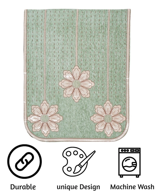 MORADO 5 Seater Sofa Cover Sofa Panel Premium Quality, Chenille for Ultimate Protection and Style Durable, 3+1+1 Settee Slipcover in Light Green, - Light Green