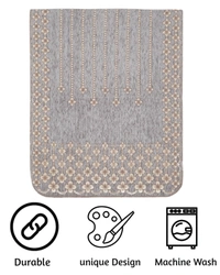 MORADO 7 Seater Sofa Cover Sofa Panel Premium Quality, Chenille for Ultimate Protection and Style Durable, 3+2+2 Settee Slipcover in Light Grey, - Light Grey