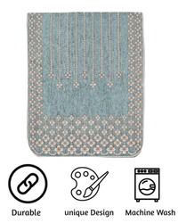 MORADO 5 Seater Sofa Cover Sofa Panel Premium Quality, Chenille for Ultimate Protection and Style Durable, 3+1+1 Settee Slipcover in Sea Green, - Sea Green