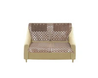 MORADO 7 Seater Sofa Cover Sofa Panel Premium Quality, Chenille for Ultimate Protection and Style Durable, 3+2+2 Settee Slipcover in Brown, - Brown