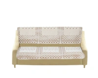 MORADO 7 Seater Sofa Cover Sofa Panel Premium Quality, Chenille for Ultimate Protection and Style Durable, 3+2+2 Settee Slipcover in Off White, - Off White, Off White