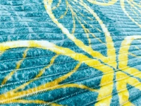 MORADO 190 GSM Flannel Super Soft Warm Double Bed Quilt Cover/Duvet Cover/Rajai Cover/Blanket Cover for Winters with Zipper -90x100 Inches, Teal - 90x100 Inches, Teal