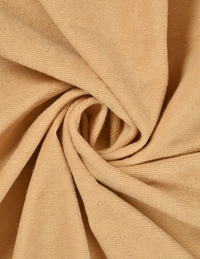 MORADO Water Resistant Terry Cotton Queen/King Size Elastic Fitted Mattress Protector (72x78x12 inches - Fits Up to 12 inches Mattress), Beige - 72x78x12 Inches, Beige