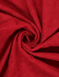 MORADO Water Resistant Terry Cotton Queen/King Size Elastic Fitted Mattress Protector (60x78x12 inches - Fits Up to 12 inches Mattress), Maroon - 60x78x12 Inches, Maroon