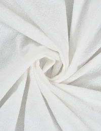 MORADO Water Resistant Terry Cotton Queen/King Size Elastic Fitted Mattress Protector (60x78x12 inches - Fits Up to 12 inches Mattress), White - 60x78x12 Inches, White