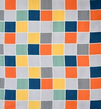 MORADO Glace Cotton 5 Pcs Quilted Bedding Set | Double Bed Size Bedsheet with 2 Pillow Covers and 2 Filled Cushions (90x100 Inches - Orange) - 90x100 Inches, Orange