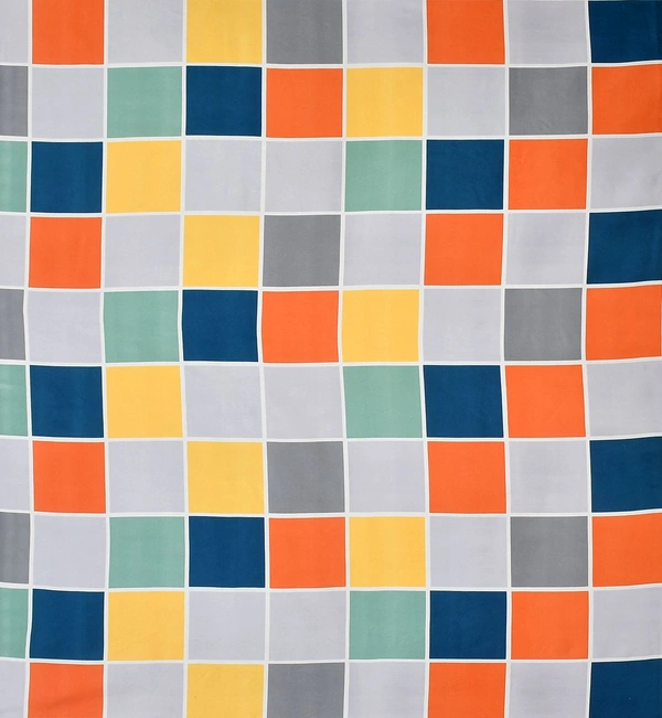 MORADO Glace Cotton 5 Pcs Quilted Bedding Set | Double Bed Size Bedsheet with 2 Pillow Covers and 2 Filled Cushions (90x100 Inches - Orange) - 90x100 Inches, Orange