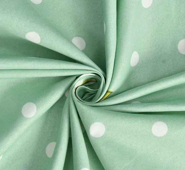 MORADO Glace Cotton Double Duvet Cover/Rajai Cover/Blanket Cover with Zipper (90x100 Inches) - 90x100 Inches, Green