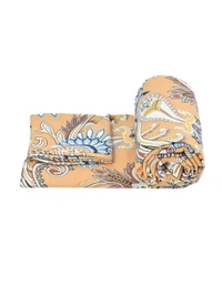 MORADO Glace Cotton Single Duvet Cover/Rajai Cover/Blanket Cover with Zipper (60x90 Inches) - 60x90 Inches, Mustard