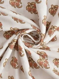 MORADO Glace Cotton Single Duvet Cover/Rajai Cover/Blanket Cover with Zipper (60x90 Inches) - 60x90 Inches, Offwhite