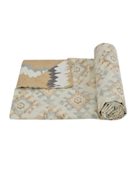 MORADO Glace Cotton Single Bed Size Reversible Duvet Cover/Quilt Cover/Rajai Cover/Blanket Cover with Zipper (60x90 Inches, Brown) - 60x90 Inches, Pink