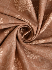 MORADO Glace Cotton Single Duvet Cover/Rajai Cover/Blanket Cover with Zipper (60x90 Inches) - 60x90 Inches, Brown