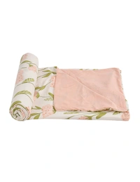 MORADO Glace Cotton 210 TC Double Bed Size Reversible Quilt Cover/Duvet Cover/Rajai Cover/Blanket Cover with Zipper (90x100 Inches) - 90x100 Inches