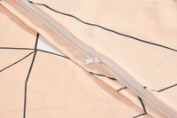 MORADO Glace Cotton Single Bed Size Quilt Cover / Duvet Cover / Rajai Cover / Blanket Cover with Zipper (60x90 Inches) - Multicolor