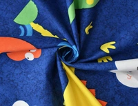 MORADO Glace Cotton Double Bed Quilt Cover / Duvet Cover / Rajai Cover / Blanket Cover with Zipper (90x100 Inches) - Blue