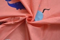 MORADO Glace Cotton Double Bed Quilt Cover / Duvet Cover / Rajai Cover / Blanket Cover with Zipper (90x100 Inches) - Pink